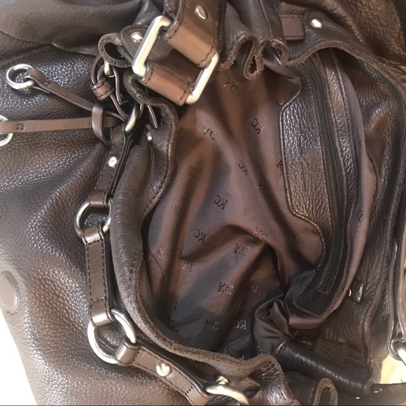 Fabulous Kenneth Cole Boho-style Soft Leather Bag - Picture 8 of 8